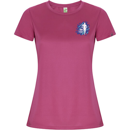 Imola Sport T-Shirt Für Damen , rossette, Interlock Strick 50% Recyceltes Polyester, 50% Polyester, 135 g/m2, XL, , Bild 2