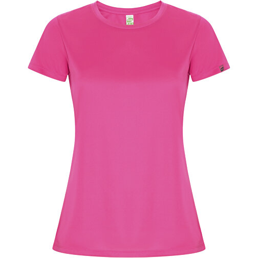 Imola Sport T-Shirt Für Damen , pink fluor, Interlock Strick 47% Recyceltes Polyester, 53% Polyester, 135 g/m2, L, , Bild 1