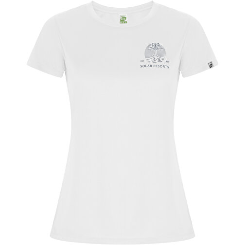 Imola Sport T-Shirt Für Damen , weiss, Interlock Strick 50% Recyceltes Polyester, 50% Polyester, 135 g/m2, S, , Bild 2