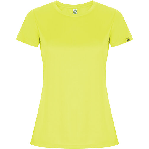 Imola Sport T-Shirt Für Damen , fluor yellow, Interlock Strick 50% Recyceltes Polyester, 50% Polyester, 135 g/m2, XL, , Bild 1