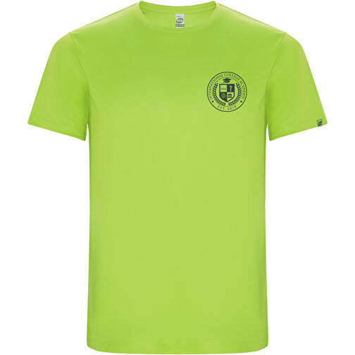 Imola Sport T-Shirt Für Herren , fluor green, Interlock Strick 50% Recyceltes Polyester, 50% Polyester, 135 g/m2, S, , Bild 2