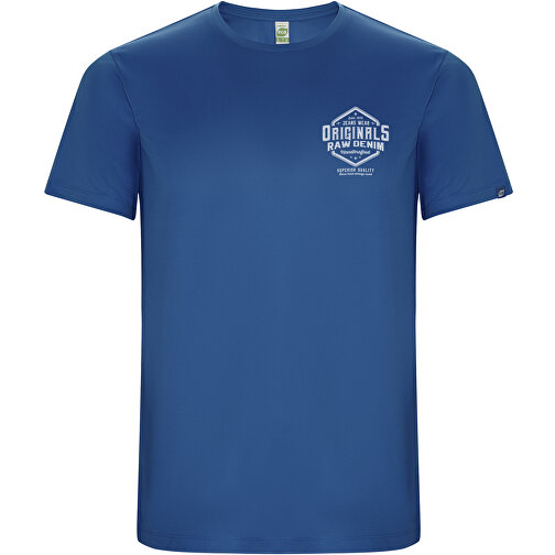 Imola Sport T-Shirt Für Herren , royal, Interlock Strick 50% Recyceltes Polyester, 50% Polyester, 135 g/m2, 2XL, , Bild 2