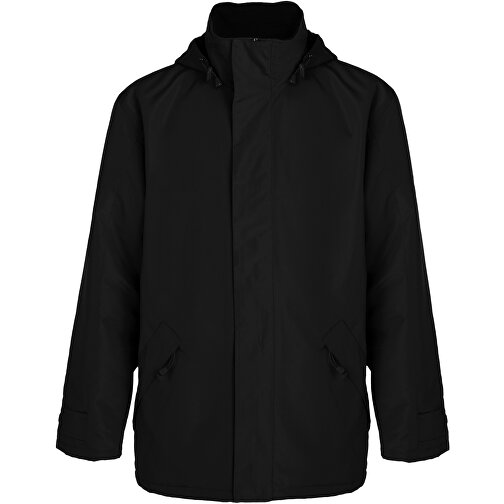 Europa Isolierte Jacke Unisex , schwarz, Woven 100% Polyester, 400 g/m2, Lining, Woven 100% Polyester, S, , Bild 1