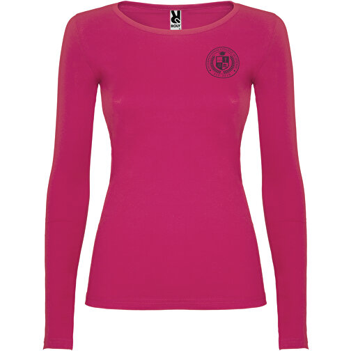 Extreme Langarmshirt Für Damen , rossette, Single jersey Strick 100% Baumwolle, 160 g/m2, XL, , Bild 2
