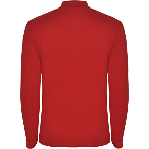 Estrella Langarm Poloshirt Für Herren , rot, Piqué Strick 100% Baumwolle, 220 g/m2, XL, , Bild 3