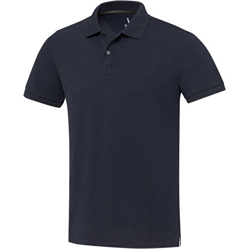 Emerald Aware™ Polo Unisex Aus Recyceltem Material , navy, Piqué Strick 50% Recyclingbaumwolle, 50% Recyceltes Polyester, 200 g/m2, L, , Bild 1