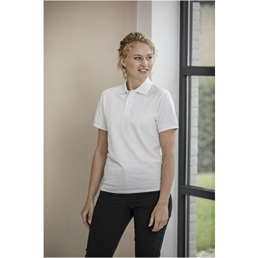 Emerald Aware™ Polo Unisex Aus Recyceltem Material , navy, Piqué Strick 50% Recyclingbaumwolle, 50% Recyceltes Polyester, 200 g/m2, S, , Bild 7