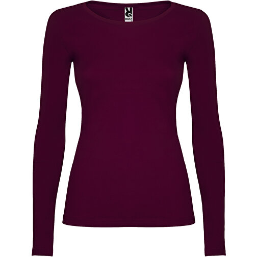 Extreme Langarmshirt Für Damen , garnet, Single jersey Strick 100% Baumwolle, 160 g/m2, M, , Bild 1