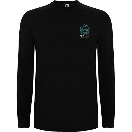 Extreme Langarmshirt Für Herren , schwarz, Single jersey Strick 100% Baumwolle, 160 g/m2, 3XL, , Bild 2
