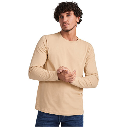 Extreme Langarmshirt Für Herren , weiß, Single jersey Strick 100% Baumwolle, 160 g/m2, XL, , Bild 4