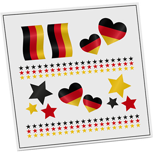 Astuccio per i tifosi della Germania per il Campionato Europeo di Calcio 2024: tifo professionale, Immagine 11