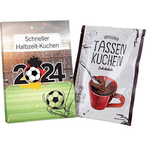 Kruskake sjokolade 70 g, fotball EM 2024 halvtidspause, Bilde 2