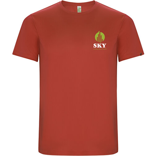 Imola Sport T-Shirt Für Herren , rot, Interlock Strick 50% Recyceltes Polyester, 50% Polyester, 135 g/m2, 3XL, , Bild 2