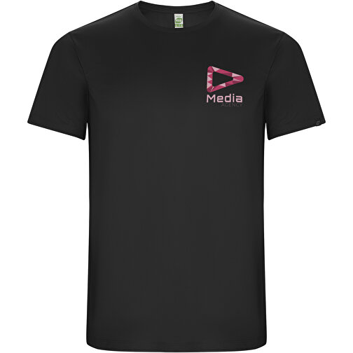 Imola Sport T-Shirt Für Herren , dark lead, Interlock Strick 47% Recyceltes Polyester, 53% Polyester, 135 g/m2, XL, , Bild 2