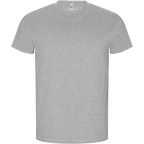 Golden T-Shirt Für Herren , marl grey, Single jersey Strick 100% Bio Baumwolle, 160 g/m2, 2XL, , Bild 1