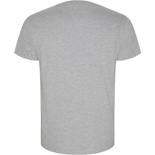 Golden T-Shirt Für Herren , marl grey, Single jersey Strick 100% Bio Baumwolle, 160 g/m2, M, , Bild 3