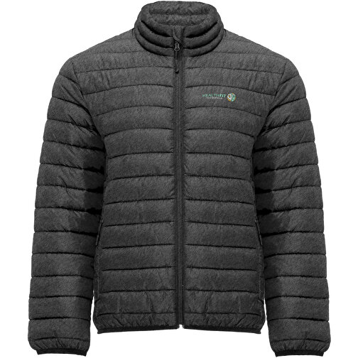 Finland Thermojacke Für Herren , heather schwarz, 100% Polyester, 290 g/m2, Lining,  100% Polyester, Padding/filling,  100% Polyester, 2XL, , Bild 2