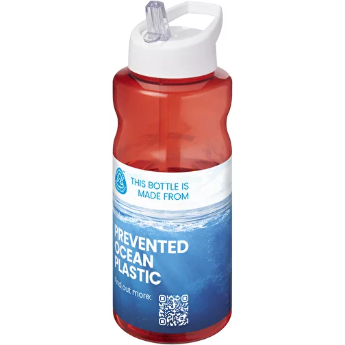 Bouteille de sport H2O Active® Eco Big Base de 1 litre avec couvercle à bec verseur, Image 2