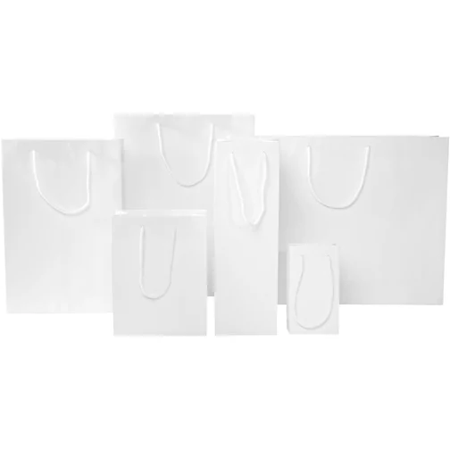 Sac en papier 170 g/m2 integra fait à la main avec poignées en plastique, XL, Image 8
