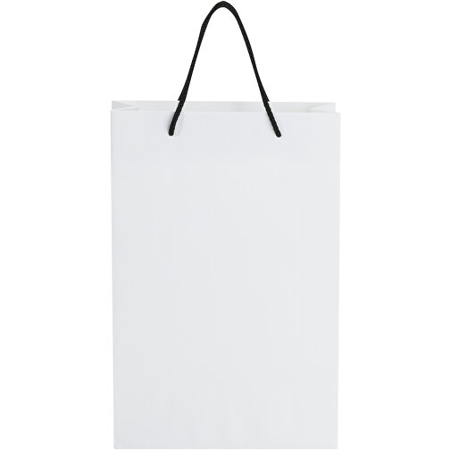 Ręcznie robiona torba z papieru integra z plastikowymi uchwytami – duża, Obraz 3