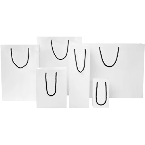 Sac en papier 170 g/m2 intégra fait à la main avec poignées en plastique, taille moyenne, Image 4
