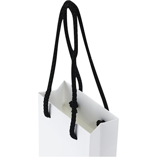 Håndlaget 170 g/m2 Integra papirpose med plasthåndtak - small, Bilde 5