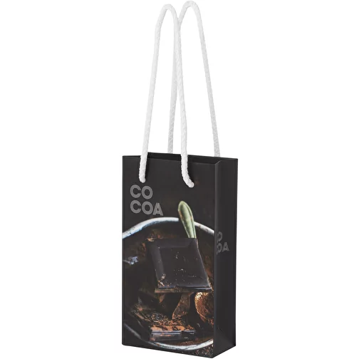 Sac en papier 170 g/m2 intégra fait à la main avec poignées en plastique, petit modèle, Image 1
