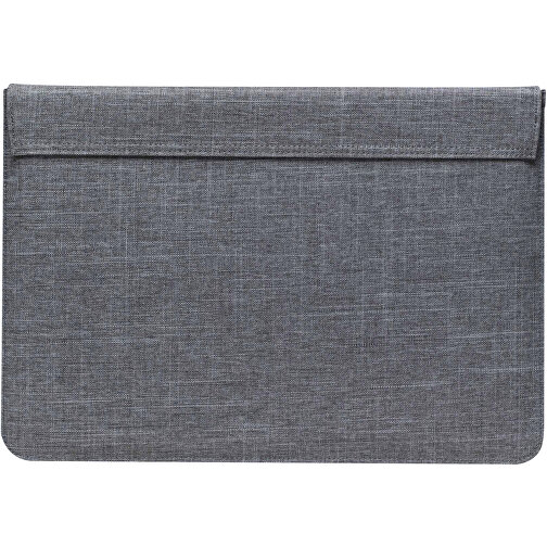 Herschel Spokane 15–16' Laptophülle , heather grau, Recyceltes Polyester, 26,50cm x 1,00cm x 39,00cm (Länge x Höhe x Breite), Bild 4