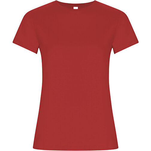 Golden T-Shirt Für Damen , rot, Single jersey Strick 100% Bio Baumwolle, 160 g/m2, M, , Bild 1
