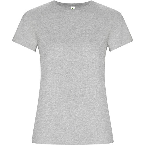Golden T-Shirt Für Damen , marl grey, Single jersey Strick 85% Bio Baumwolle, 15% Viskose, 160 g/m2, 2XL, , Bild 1