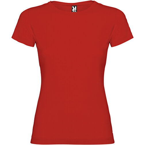 Jamaika T-Shirt Für Damen , rot, Single jersey Strick 100% Baumwolle, 155 g/m2, 2XL, , Bild 1