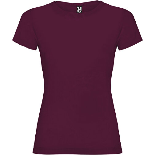 Jamaika T-Shirt Für Damen , bordeaux, Single jersey Strick 100% Baumwolle, 155 g/m2, M, , Bild 1