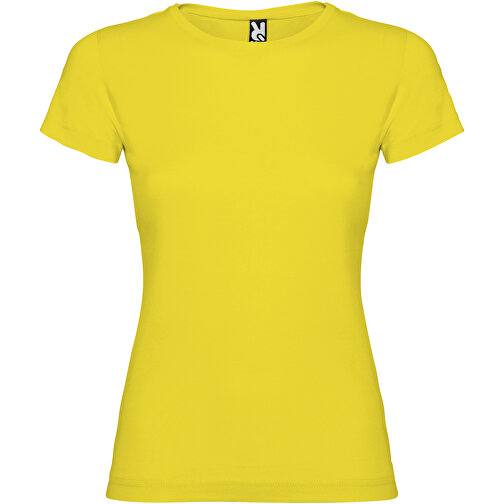 Jamaika T-Shirt Für Damen , gelb, Single jersey Strick 100% Baumwolle, 155 g/m2, S, , Bild 1