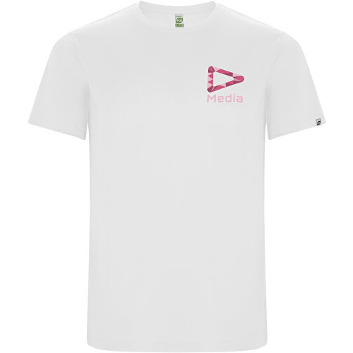 Imola Sport T-Shirt Für Herren , weiß, Interlock Strick 50% Recyceltes Polyester, 50% Polyester, 135 g/m2, 3XL, , Bild 2