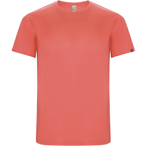 Imola Sport T-Shirt Für Kinder , fluor coral, Interlock Strick 47% Recyceltes Polyester, 53% Polyester, 135 g/m2, 4, , Bild 1