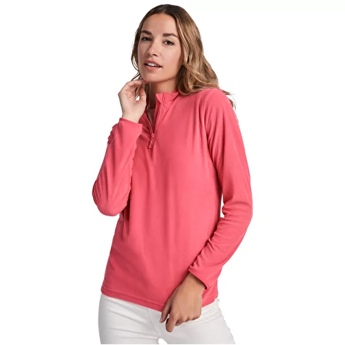Veste polaire Himalaya avec fermeture éclair sur un quart de longueur pour femme, Image 4