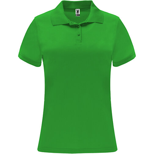 Monzha Sport Poloshirt Für Damen , green fern, Piqué Strick 100% Polyester, 150 g/m2, XL, , Bild 1
