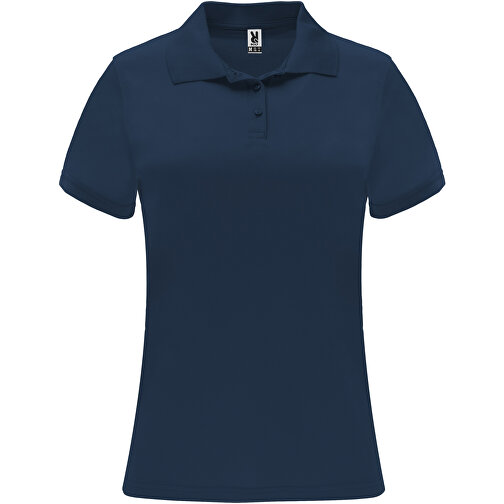 Monzha Sport Poloshirt Für Damen , navy blue, Piqué Strick 100% Polyester, 150 g/m2, S, , Bild 1