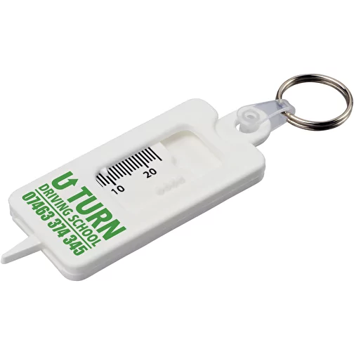 Porte-clés Kym recyclé vérificateur de structures de pneu, Image 2