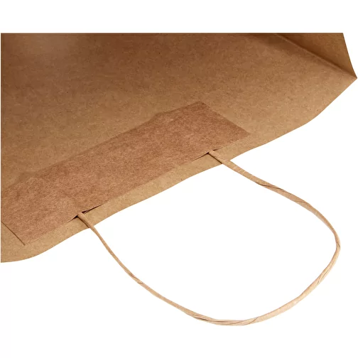 Sac en papier Kraft 120 g/m2avec poignées torsadées, grande taille, Image 7