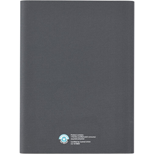 Liberto Schreibmappe , grau, FSC certified paper, 23,00cm x 2,50cm x 17,50cm (Länge x Höhe x Breite), Bild 5