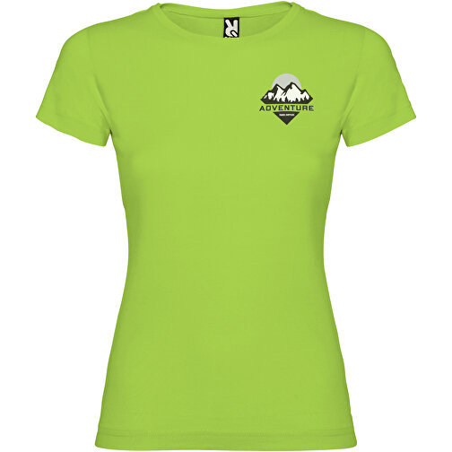 Jamaika T-Shirt Für Damen , oasis green, Single jersey Strick 100% Baumwolle, 155 g/m2, M, , Bild 2