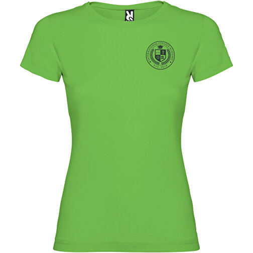 Jamaika T-Shirt Für Damen , grass green, Single jersey Strick 100% Baumwolle, 155 g/m2, 2XL, , Bild 2