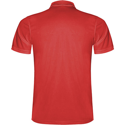 Monzha Sport Poloshirt Für Herren , rot, Piqué Strick 100% Polyester, 150 g/m2, 3XL, , Bild 3