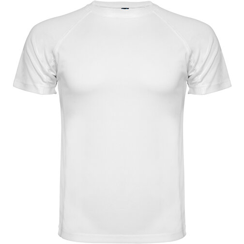 Montecarlo Sport T-Shirt Für Herren , weiß, Piqué Strick 100% Polyester, 150 g/m2, M, , Bild 1