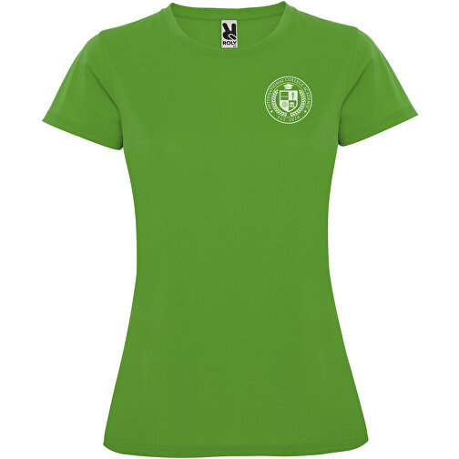 Montecarlo Sport T-Shirt Für Damen , green fern, Piqué Strick 100% Polyester, 150 g/m2, 2XL, , Bild 2