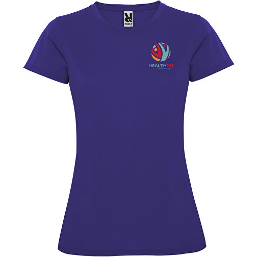 Montecarlo Sport T-Shirt Für Damen , mauve, Piqué Strick 100% Polyester, 150 g/m2, M, , Bild 2