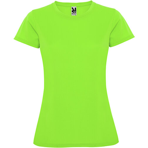 Montecarlo Sport T-Shirt Für Damen , lime / green lime, Piqué Strick 100% Polyester, 150 g/m2, M, , Bild 1