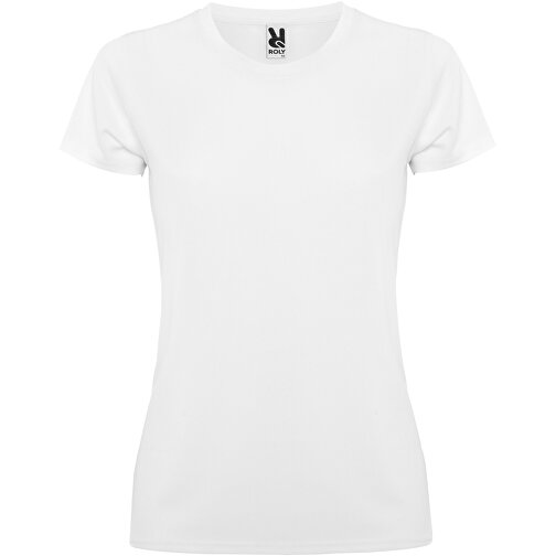 Montecarlo Sport T-Shirt Für Damen , weiß, Piqué Strick 100% Polyester, 150 g/m2, M, , Bild 1
