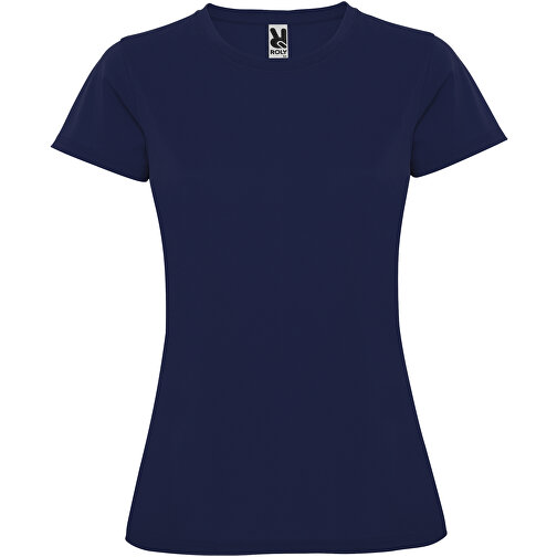 Montecarlo Sport T-Shirt Für Damen , navy blue, Piqué Strick 100% Polyester, 150 g/m2, XL, , Bild 1